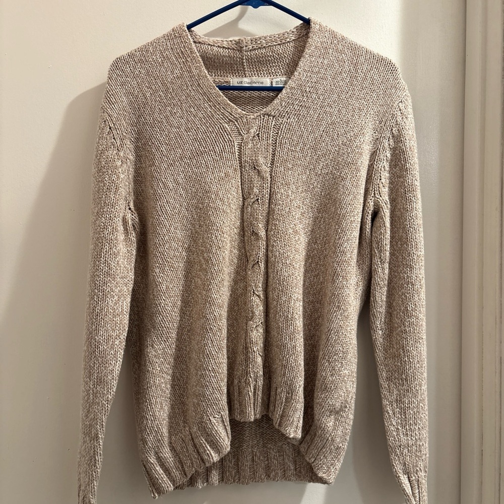 Liz Claiborne Women's Size L Cotton Blend Sweater